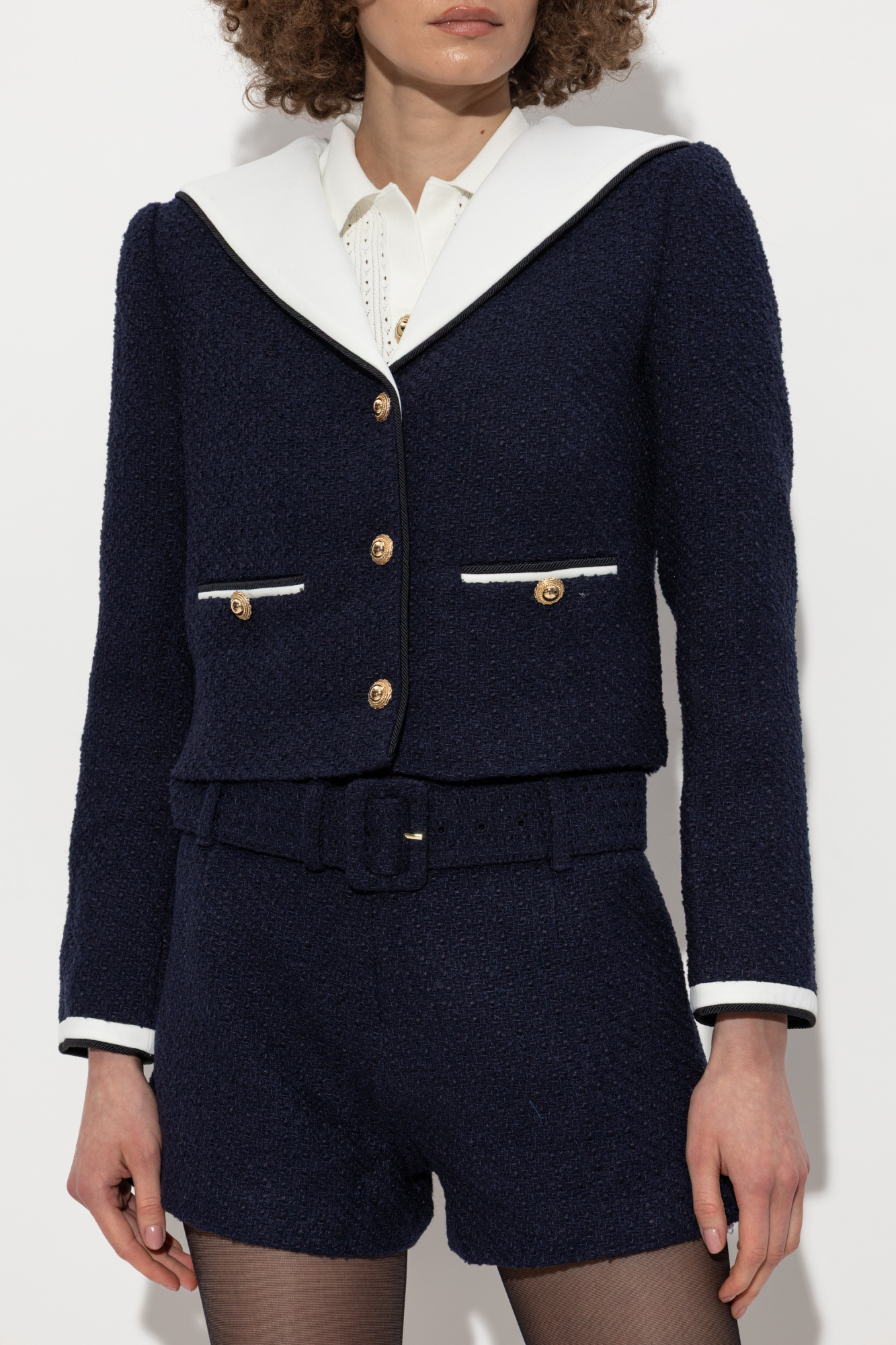 ジャケット SELF PORTRAIT Women Jackets SS25 014C BLBLUE Blue Self-Portrait Denim jacket | Women's Clothing | Vitkac